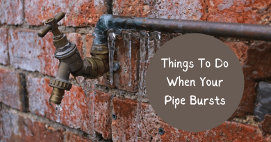 Things To Do When Your Pipe Bursts